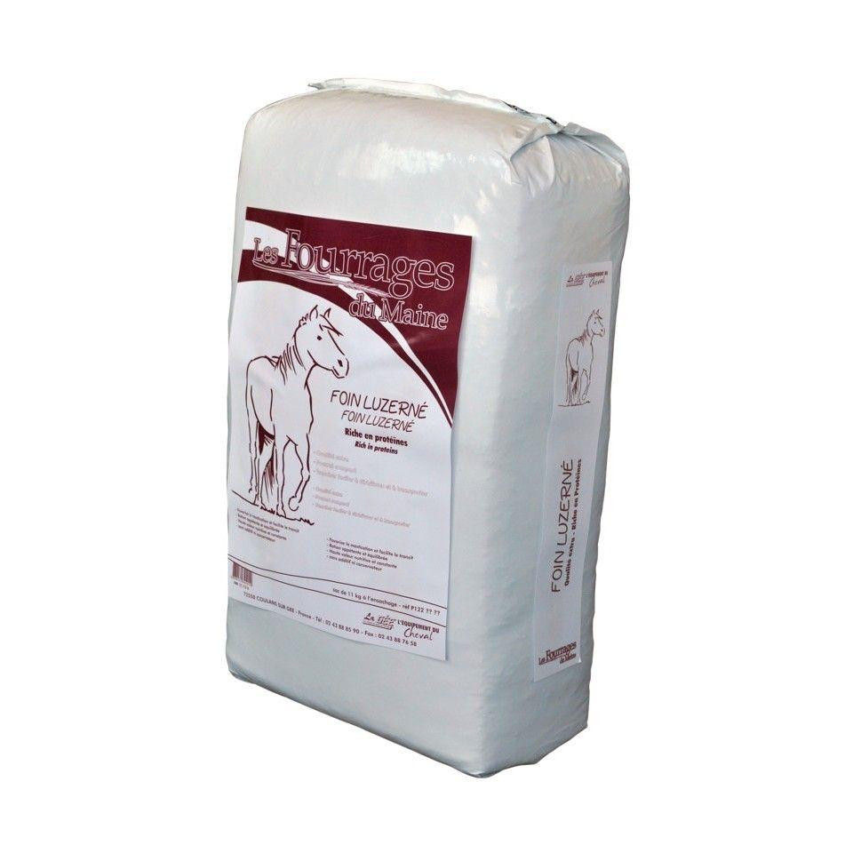 Foin pour chevaux luzerné 11kg Foin pour chevaux luzerné 11kg
