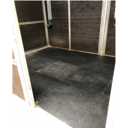 Dalle de boxe K16, tapis caoutchouc pour chevaux - EKEEP