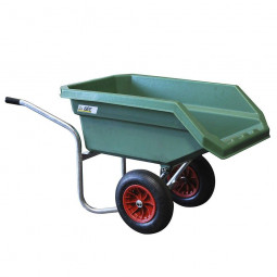 Brouette avec cuve basculante à fumier 200 Litres - EKEEP